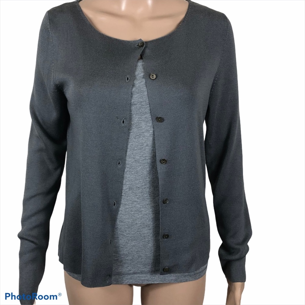 J. Crew Silk Cardigan